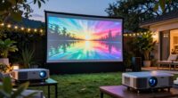 top outdoor projectors 2026