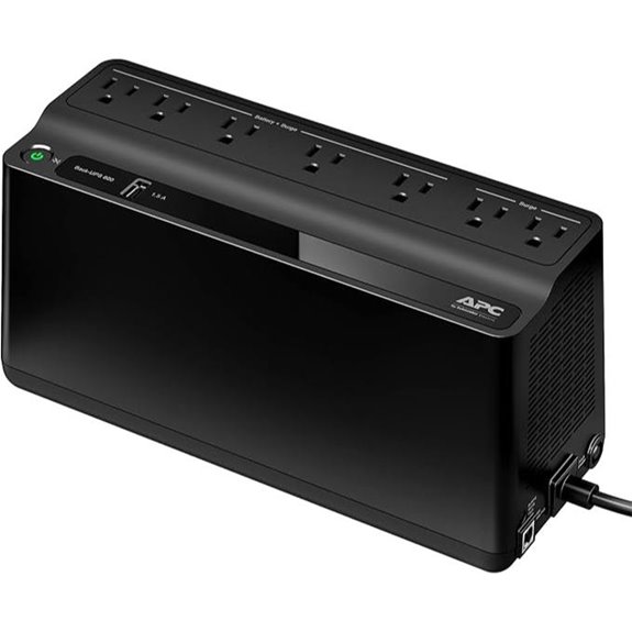 ups battery backup surge protector model