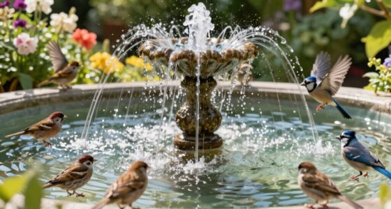 attracting birds with solar