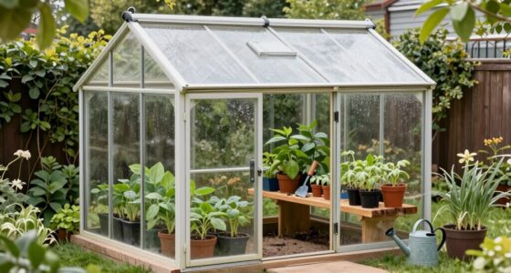 beginner friendly greenhouse size