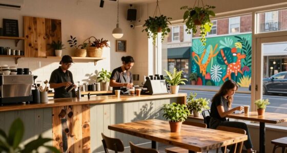 coffee shops embrace sustainability