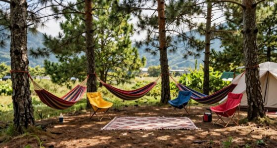 comfort options for camping