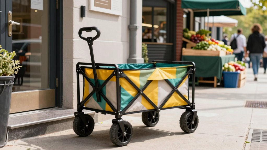 compact eco friendly grocery carts