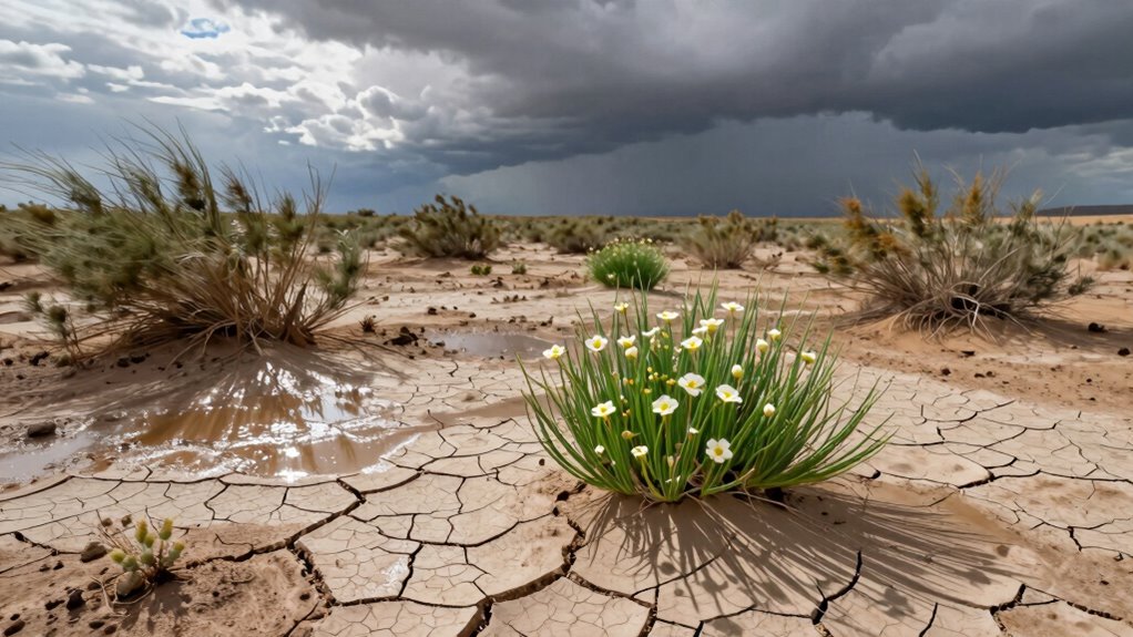 desert plants rapidly bloom