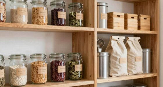 eco friendly pantry organization