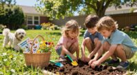 encouraging outdoor family bonding