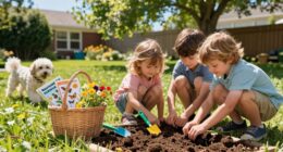 encouraging outdoor family bonding