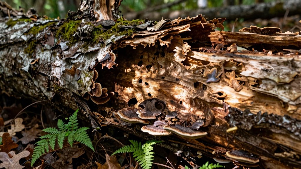 fallen trees support life