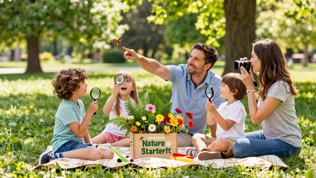 family bonding through nature