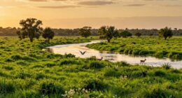 floodplains store excess water