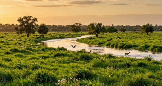 floodplains store excess water