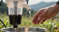 gravity powered water purification system