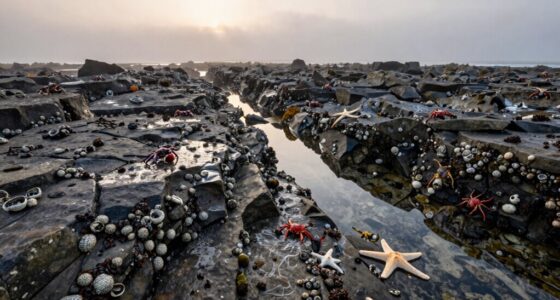 harsh vibrant intertidal life