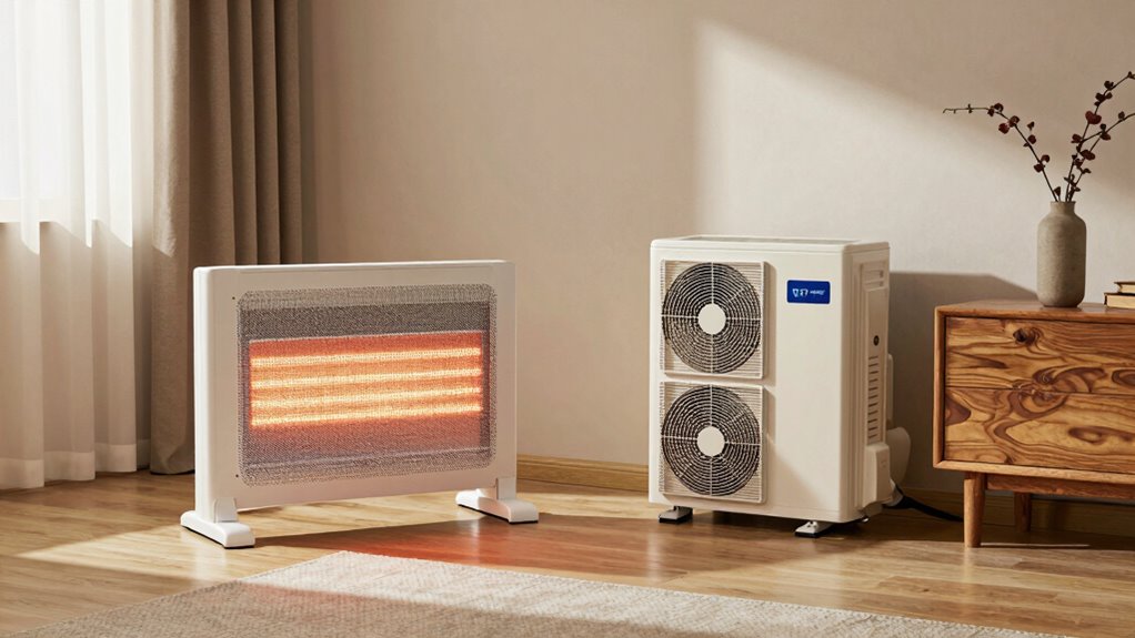 heating solutions infrared vs mini splits