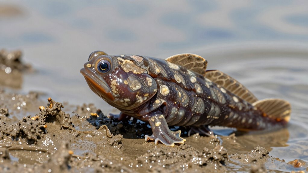 mudskipper land and water