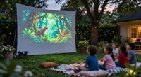nature education through projection