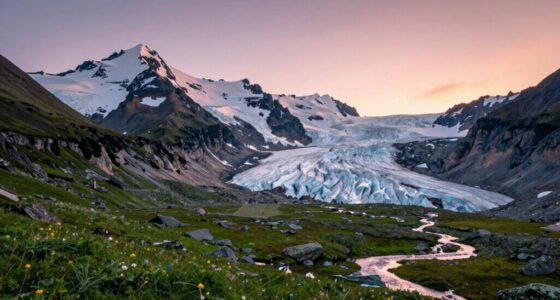 rapid alpine glacier melt