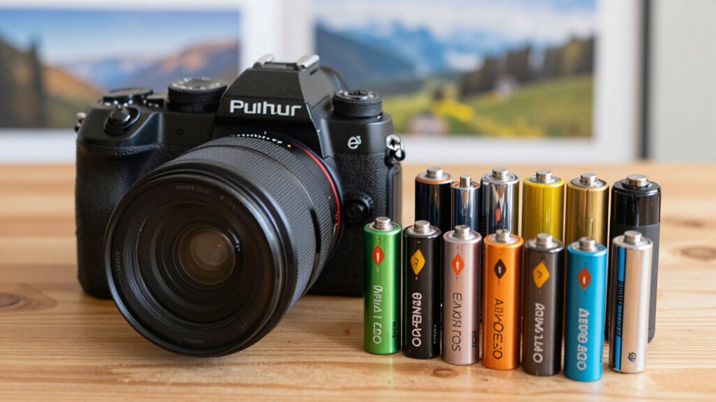 rechargeable batteries enhance photography efficiency