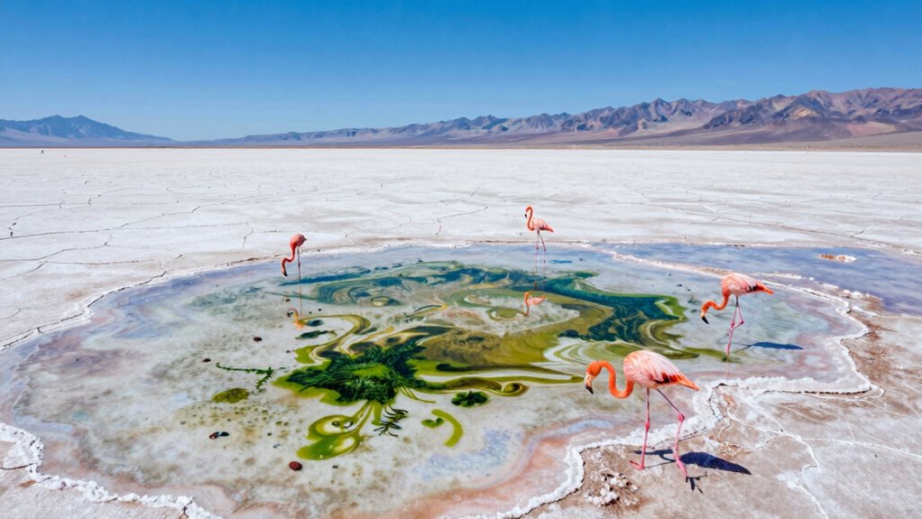 salt flats vibrant ecosystems