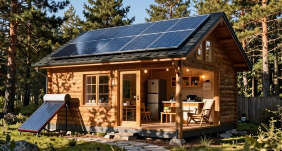 solar powered cabin essentials