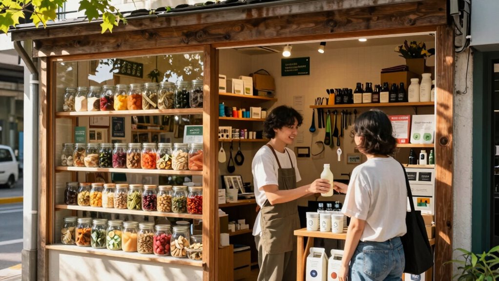 support local sustainable shops