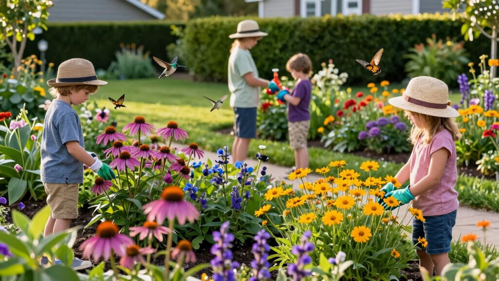 support native pollinator habitats