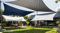 top backyard shade sails