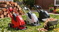 top backyard wood chippers