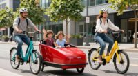 top electric family cargo bikes