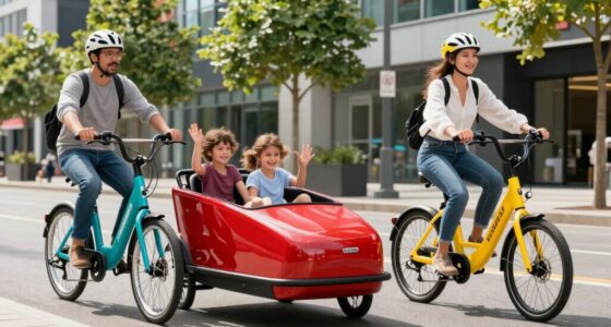 top electric family cargo bikes