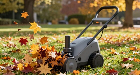 top electric leaf mulchers
