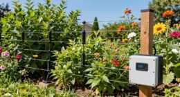 top garden electric fence kits