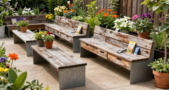 top outdoor potting benches