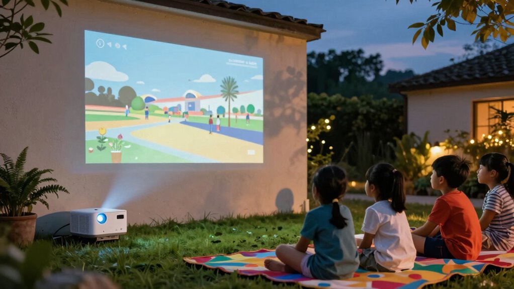 top outdoor projector options