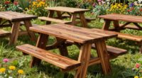 top recyclable picnic tables