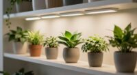 top shelf plant lighting