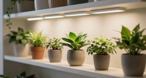 top shelf plant lighting