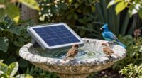top solar bird bath options