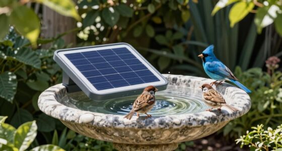 top solar bird bath options