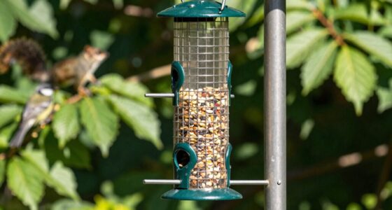top squirrel proof bird feeders