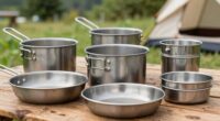 top stainless camping cookware
