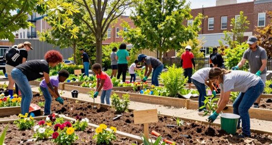 transforming vacant lots into community parks