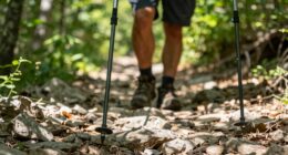 trekking poles enhance endurance
