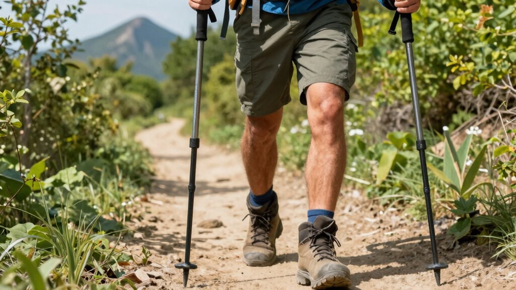 trekking poles enhance hiking stability