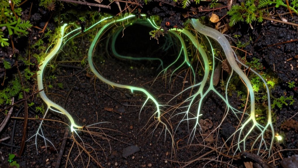 underground plant communication networks