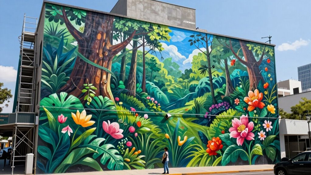 urban biodiversity murals inspire conservation