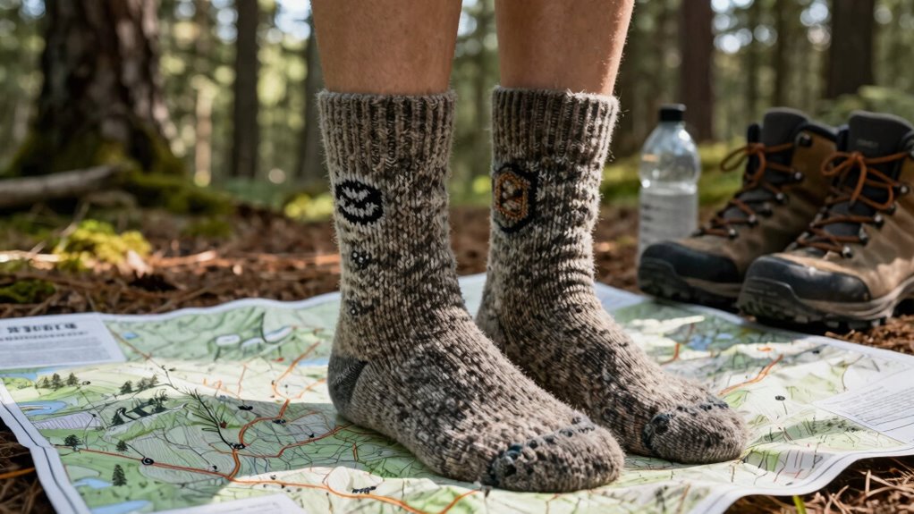 wool socks enhance hiking comfort