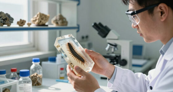 Fossils show millipede and centipede ancestors evolved legs underwater