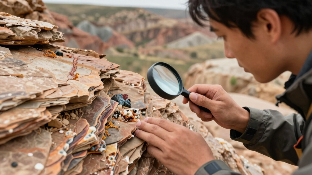 What appear to be biochemical processes may be a natural feature of geology