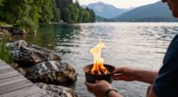 Gardasee Feuer